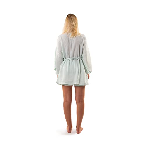 Muslin Robe I GIFT SHORT I Womens Muslin Robe Set For Women Lightweight Muslin Robe I Muslin Multi Purpose3