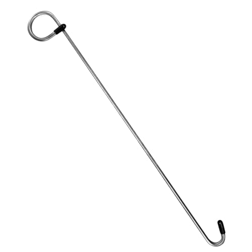 Herramienta de elevación de tapa para eliminar la suciedad de la piscina, herramienta de gancho para cesta de skimmer de piscina, gancho para skimmer con mango alargado, gancho de elevación de tapa