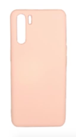 Movilear Funda Carcasa de Silicona Líquida para OPPO A91 4G, Interior de Microfibra Antigolpes Protección Gel Ultra Suave de Goma a Prueba de Choques y Arañazos FSUA (Rosa)