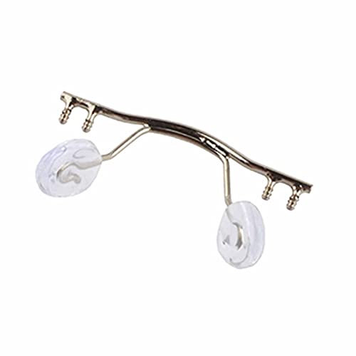 Zhjlut 10 Set Di Montature Per Occhiali Senza Montatura, Montature Per Occhiali In Acciaio Inossidabile, Montature Per Occhiali Con Nasello (Color : Silver)