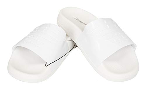 Chaussons flip flop femme Emporio Armani X3PS02 XL825 pour mer et piscine
