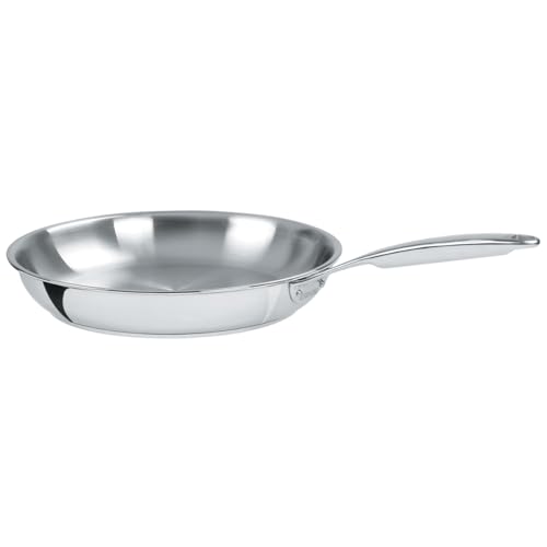 Cristel P32Cpft Poele 32 cm Inox Castel Pro Fixe Multiply (Fond Thermodiffuseur)