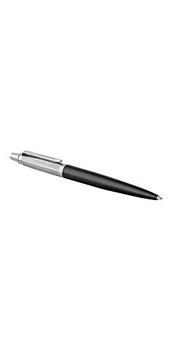 Image of Parker Medium point Ballpoint Pen, Waterloo Blue and Chrome (1953194)