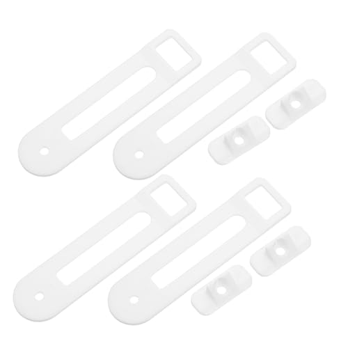 lurrose 4個 ロック キャビネット チャイルドプルーフ ドア ロック キャビネット ドア 食器棚 用 チャイルドプルーフ