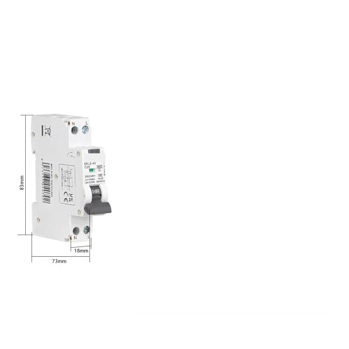 Disjoncteur différentiel 20A type A 2 pôles DPN slim 18mm - 5