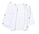 TupTam Unisex Baby Wickelshirt Langarm 5er Pack, Farbe: Weiß, Größe: 56