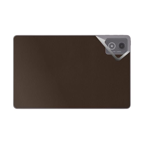 PDA工房 スキンシール LAVIE Tab T11 T1175/JAS, TAB11/203 (11.45型ワイド・2024年秋冬モデル) 対応 【レザー調・ブラウン】