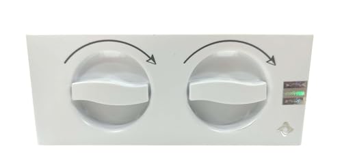 Image of Arvika Sales Genuine Ice Twister Tray Suitable for Whirlpool & Samsung Refrigerator Twist Release Ice Cubes Twister Ice Tray (White)