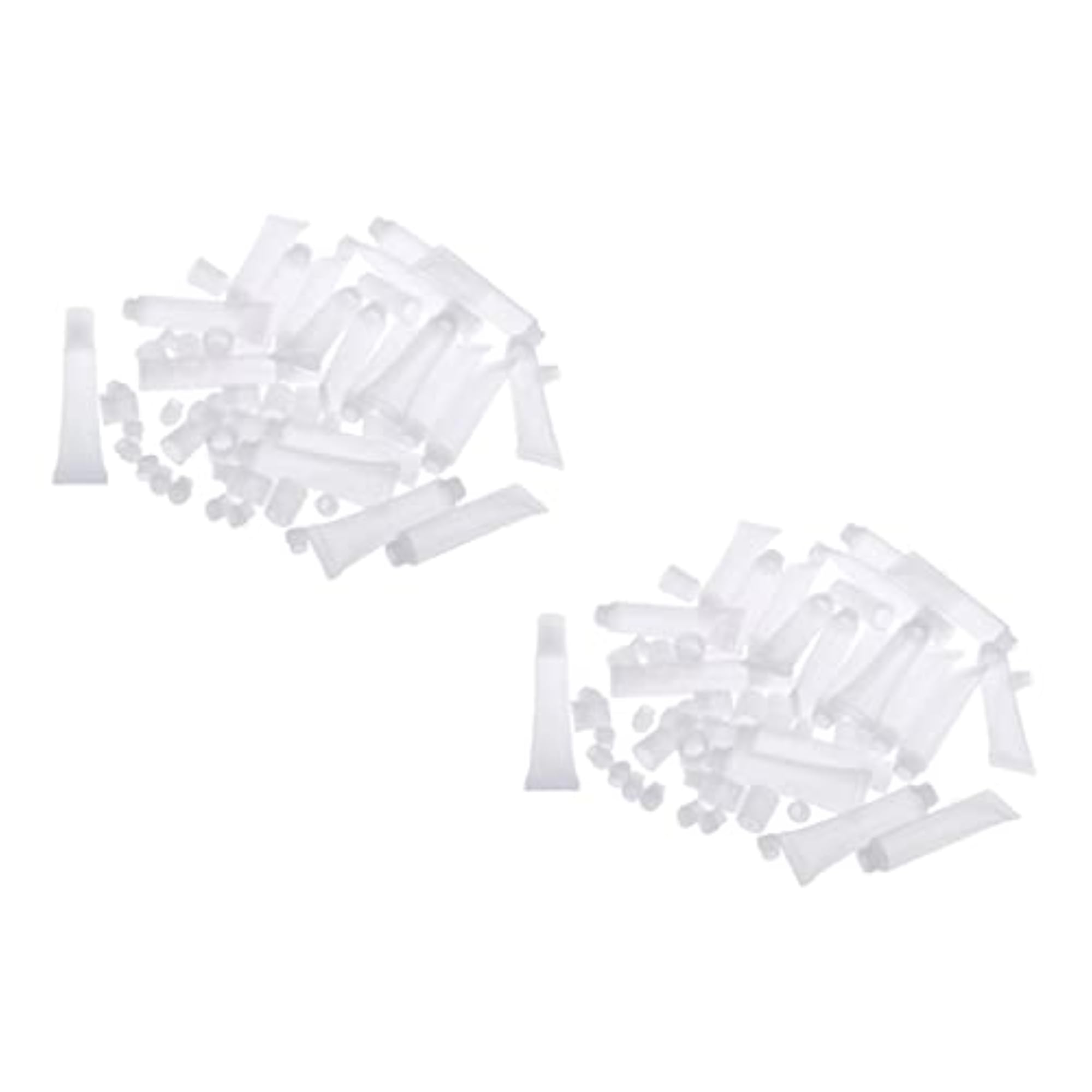 40pcs 8g Empty Lip Gloss Squeeze Tubes, DIY Containers