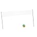 Portable Volleyball Set Large Outdoor Net with Carry Bag and Pump - No Sag System, Steel Poles, and Complete Equipment for Backyard Beach Sports and Family Practice