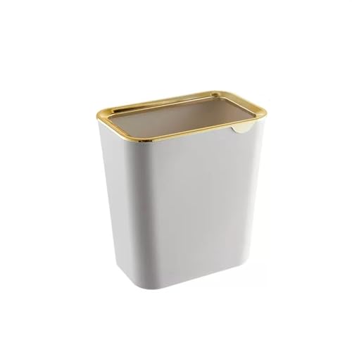 Corbeille à déchets pour chambre et dessous de bureau compacte - 2