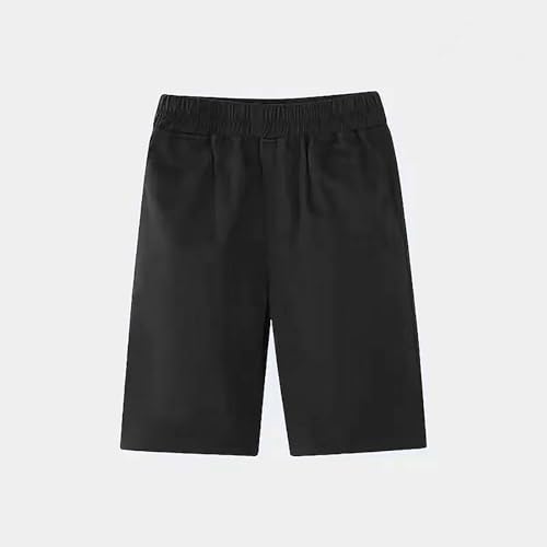 Shorts for Boys Kids High Waisted Lightweight Wide Leg Shorts Solid Color Casual Fashion Sweatpants3