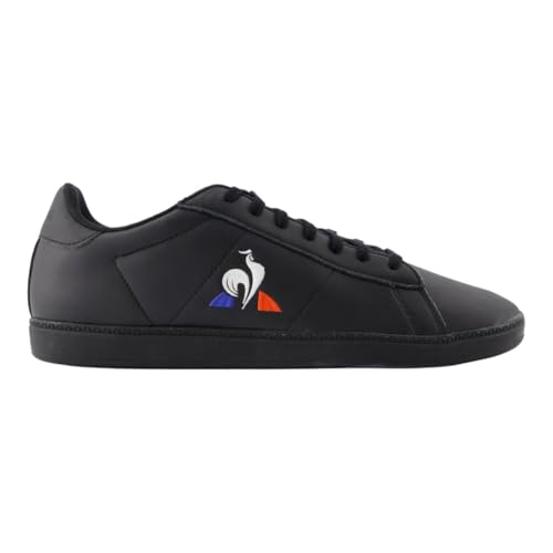 Le Coq Sportif Courtset_2, Zapatillas Unisex Adulto, Triple Negro, 39 EU