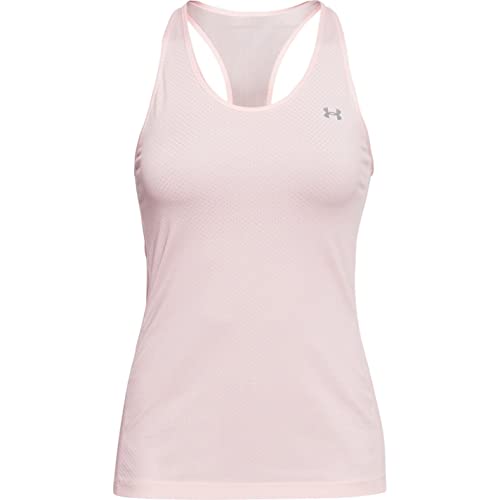 Under Armour HeatGear Armour Racer Tank, Beta Tint (658)/Metallic Silver, Small