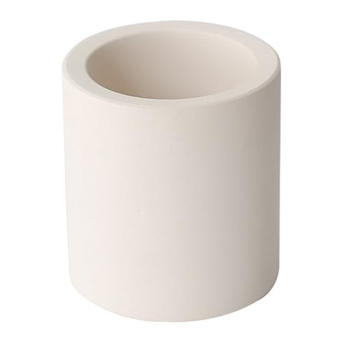 IRETION 歯ブラシスタンド 珪藻土 歯ブラシホルダー 歯ブラシ立て 電動歯ブラシ スタンド ノンアスベスト 吸水 速乾 防カビ おしゃれ Mサイズ (アイボリー)