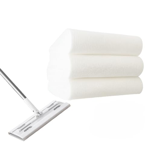 BESCH – Gamuza Atrapa Polvo Desechable para Mopa XXL – 36x75cm, 30pcs – Paños de Limpieza de Suelos – Rápido, Eficaz e Higiénico – Ideal para Hogares con Mascotas y Uso Diario