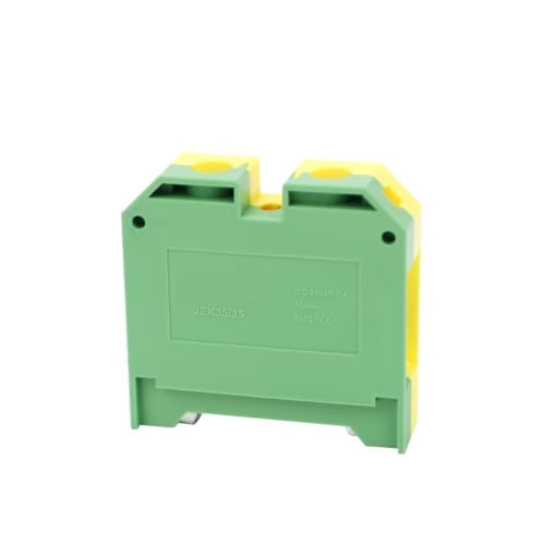 Bloque terminales tierra EK35/35 de tornillo SAK para carril DIN con cable de 35 Mm², 5 uds 3