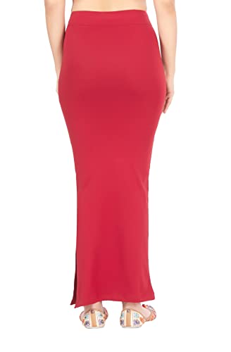 Image of Studio Shringaar Women's Pure Cotton Stretchable Saree Shapewear Petticoat