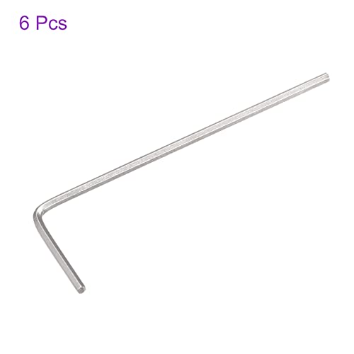 Dmiotech 6 Pack 1.3Mm Hex Key Wrench, L Shaped Arm For 3D Printer Kits Repairing #TOP3