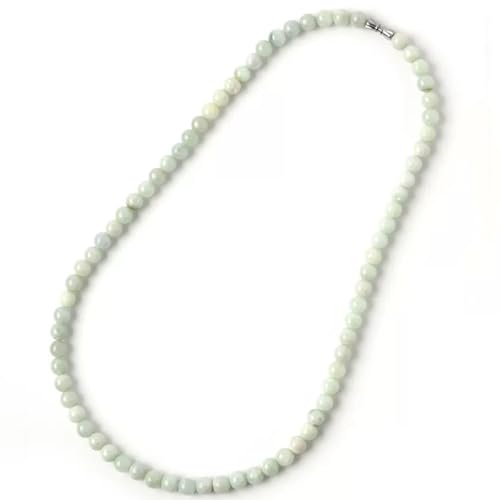 Collier pendentif en jade vert naturel pour femmes avec bracelet de perles de millet