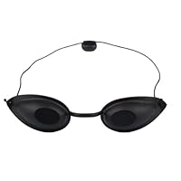 TENGEE Solarium Brille - UV & Infrarot Schutzbrille für Schönheitskliniken und -instrumente - Augenklappe für UV-Infrarot-LED-Lichttherapie