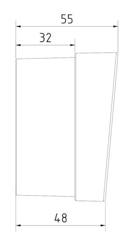 AMZ 1-2T/1, Schlüsselschalter mit PHZ, Zinkgrau/Anthrazit