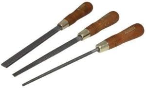 NAREX 854201 - Juego de limas de madera (150 mm, 3 piezas)