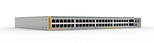Allied Telesis At-X530-52Gtxm-50 | 40-Port 10/100/1000T And 8-Port 100M/1/2.5/5G, 4 Sfp+ Ports, Stackable, Dual Fixed Psu