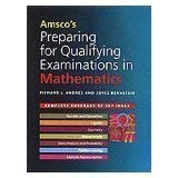 Amsco's Preparing For Qualifying Examinations In Mathematics (Complete Coverage Of Key Ideas) 1567655394 Book Cover