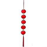 Décoration pour de nombreux espaces : conçues pour le Nouvel An chinois 2026 et les célébrations du printemps, ces lanternes à cordes conviennent aux plantes en pot, aux porches, aux salles à manger, aux magasins et aux toiles de fond d'événement pour un look joyeux.