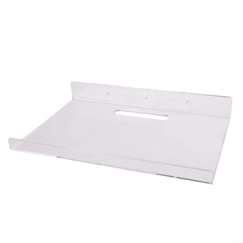 Étagère murale acrylique transparente pour optimiser le rangement mural sans percer