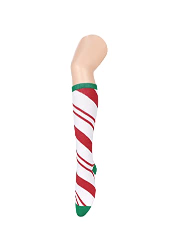 Image of Century Star Knee High Socks for Women Long Tube Socks with Stripes | Soft, Skin Friendly And Stretchy, Vibrant Colors Perfect For Daily Wear, Sports, Halloween And Christmas