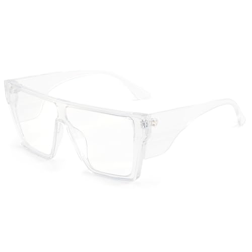 DreamCalf Z87 Polarized Sunglasses for Men Big Square Polarized Z87.1 Sun Glasses with UV Protection