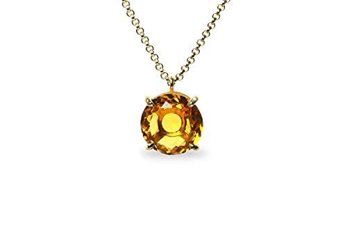 Colliers de pierres précieuses en citrine pour bal et mariage