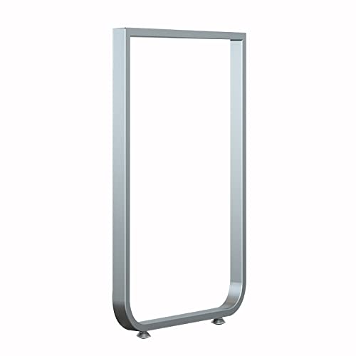Mejorado: Juego de 1 patas de mesa de hierro forjado de estilo industrial resistente de 28.5 pulgadas para mesa de comedor, mesa de centro, escritorio de oficina, ajustable y rústico patas de muebles