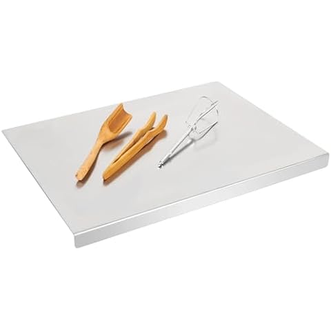XTDMJ Stainless Steel Chopping Board, Large and Durable Cover