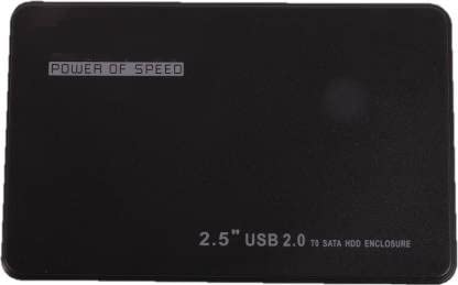 Mak World 2.5 Inch Sata Casing for Laptop External Hard Disk Drive - Black/Silver Colour-image-42