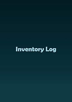 Inventory Log Stock Record Book for Personal and Small Business or for Home-based Businesses | 120 Pages A4