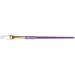 Royal Brush Crafter's Choice Taklon Oval Wash Brush, 1/2-Inch, White