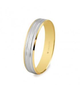 Alliance Mariage 2 Ors 750 LOUCA bague promesse éternelle ARGYOR 70