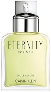 Calvin Klein Eternity Eau de Toilette – Fougère Men's Cologne – With Notes of Mandarin, Sage, Cedarwood & Amber – Long Lasting Fragrance