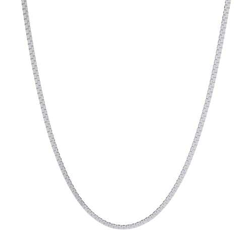 THE WOKE COLLECTION 925 Sterling Silver Snake Flat Textured Chain | Chain to Gift Womens & Mens | With Certificate of Authenticity and 925 Stamp | Buy Back Programme