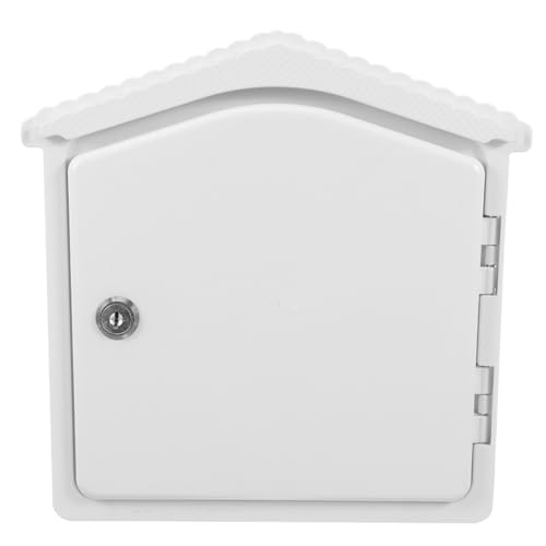 Boîte à lait murale avec couvercle étanche et fixation extérieure solide