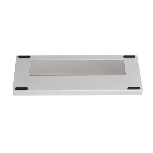Image of DrunkDeer G60 Aluminum Case 60% Layout USB Wired Compact Custom for Rapid Trigger Magnetic Switch Gaming Keyboard,Only Case, Sliver White