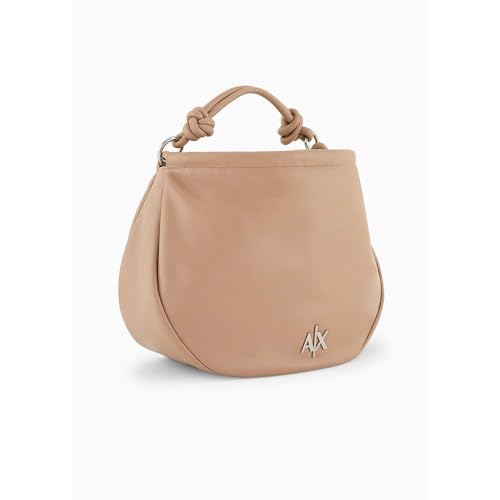 A | X ARMANI EXCHANGE Large Melrose Hobo Bag, Dark Sunrise2