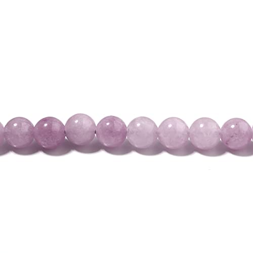 Image of Natural Stone Beads Pink Opal 6mm Polished Round Smooth Gemstone Beads for Jewelry Making 15inch(Pink Opal, 6mm)