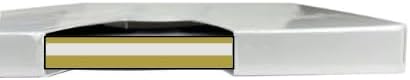 Fita Pinstripe Automotiva Prostripe com Dupla Linha 0,79 cm x 45,72 m Bright Gold Metallic R420106 – 1 rolo