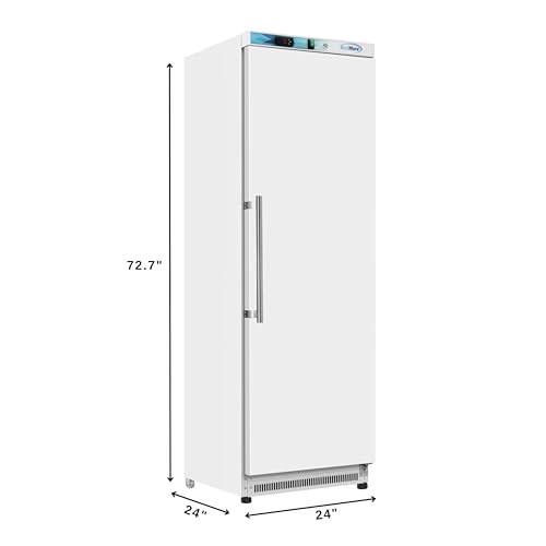 Image of KoolMore 12 Cu. ft. Commercial Reach-in Freezer in White Manual Defrost (KM-FMD12WH)
