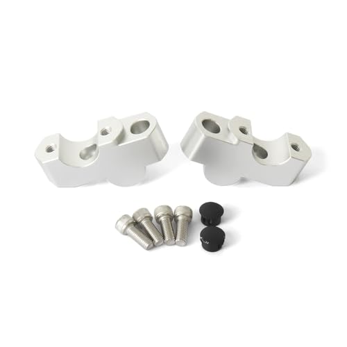 Guidon riser moto avec entretoises pour soulager le dos