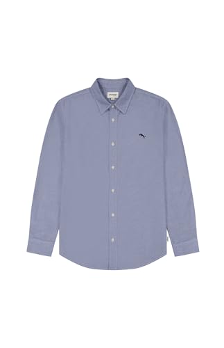 Wrangler LS 1 Pkt Shirt, Oxford Blu, XL